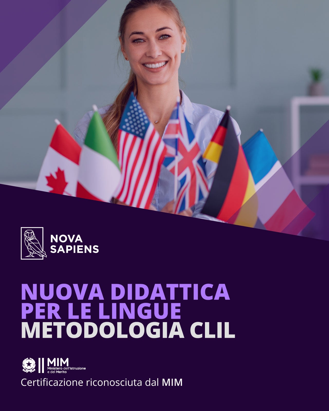 Corso Online di Perfezionamento CLIL Riconosciuto dal MIM – Valido per Graduatorie Docenti (GPS)