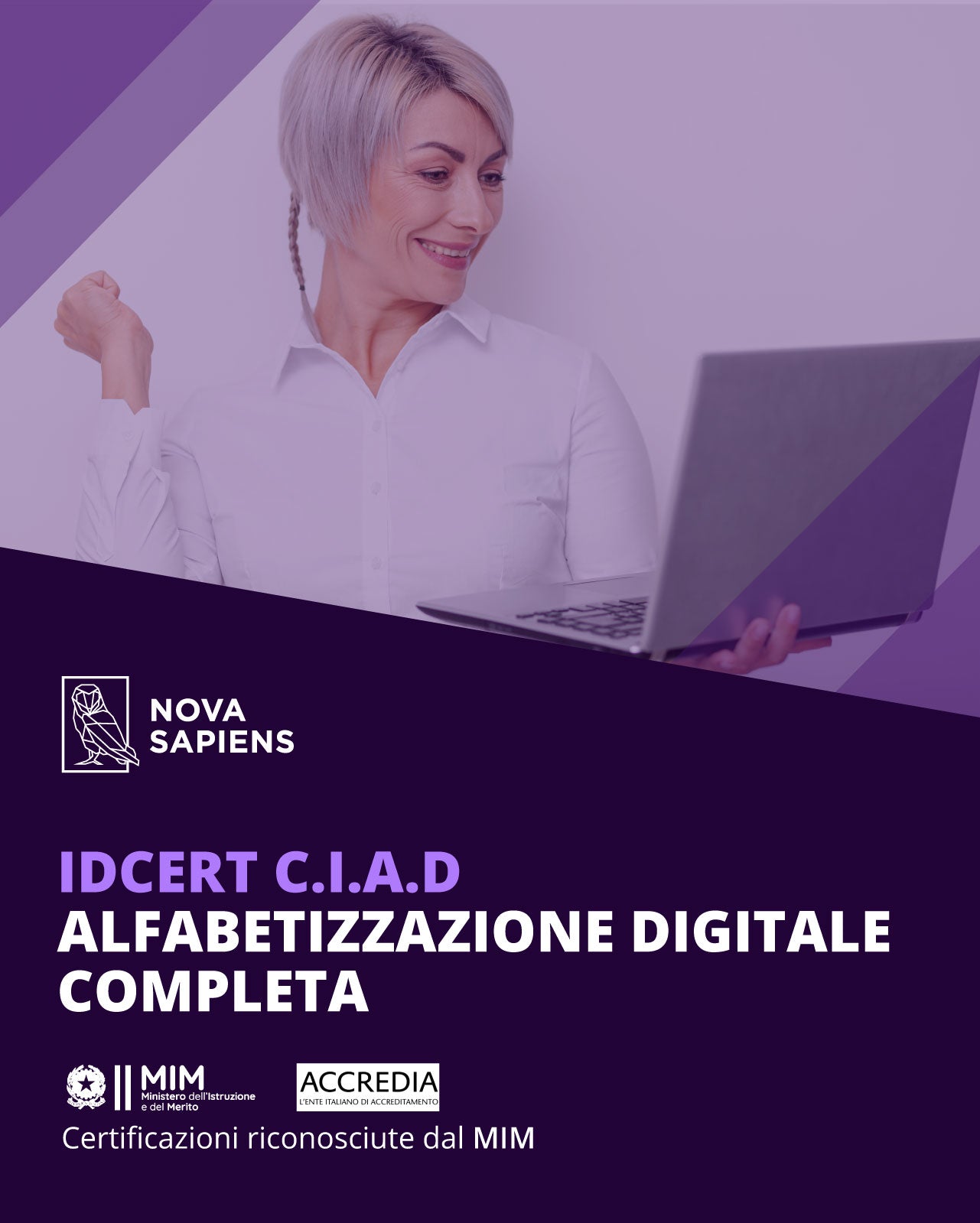 Certificazione di Alfabetizzazione Digitale Senza Bocciatura ( Corso in omaggio) - IDCERT DigComp 2.2