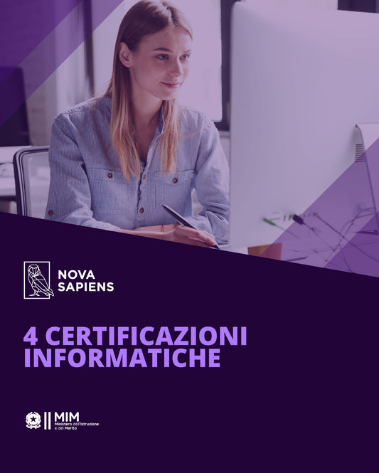 Pacchetto 4 Corsi Informatici Online per Docenti: LIM, Tablet, Coding e Teacher